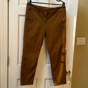 Loft dark tan chino style pants